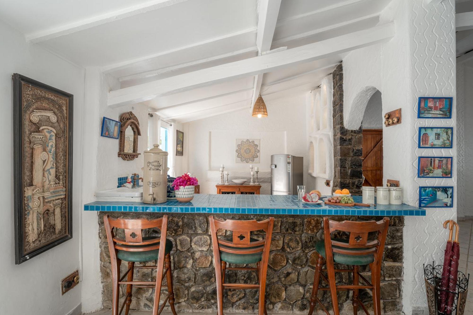 Lohonostays Villa Santorini آليباغ المظهر الخارجي الصورة